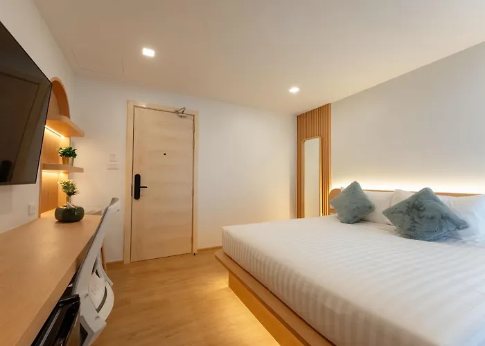 New Cozy Luxury King Bed Fast Wifi Ekkamai Bts 3* バンコク都