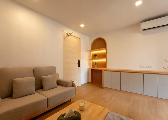ホテル New Cozy Luxury King Bed Fast Wifi Ekkamai Bts
