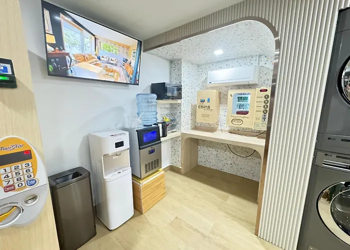 ホテル New Cozy Luxury King Bed Fast Wifi Ekkamai Bts 3*